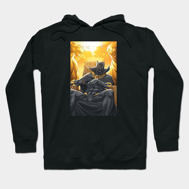 Black Panther Hoodie by StepIntoTheReal